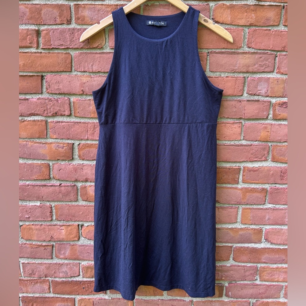 Athleta Black Sleeveless Knit Dress